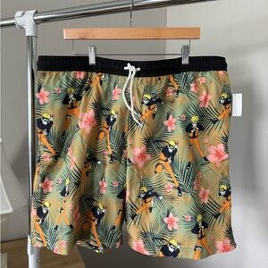 NEW Naruto Men's Board Shorts Size XL